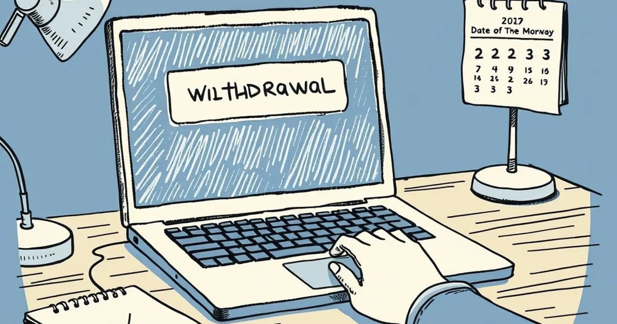 Withdrawal Buttons Grey Out 2 Days Before the Cash Hits
